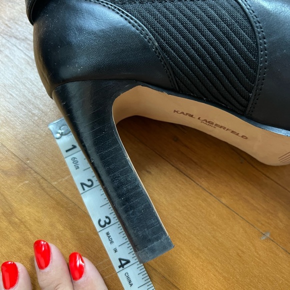 Karl Lagerfeld jeweled ankle boot - Picture 8 of 8